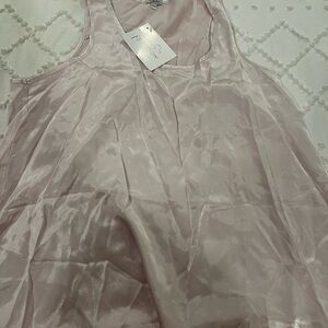 PJ Harlow Blush Satin Lounge Top